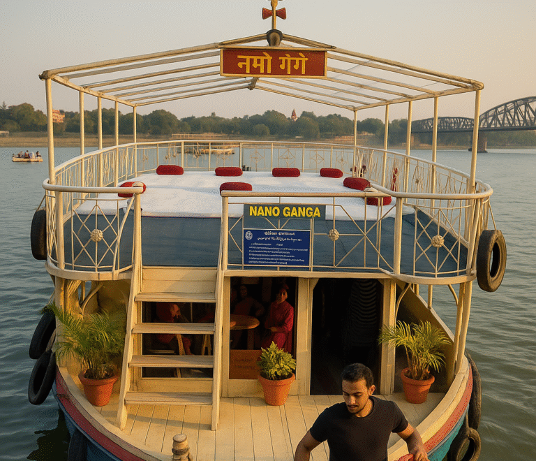 Evening Ganga Aarti by Boat